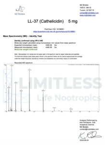 COA_LL-37_5mg_lot-1161-55US_vial2