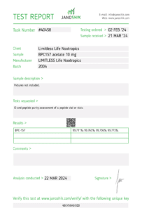 BPC-157 acetate 10mg