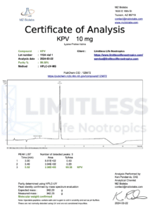 COA_KPV_10mg_lot-1124_vial1_2024-03-22