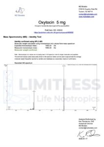 COA_Oxytocin_5mg_1210 vial1_2025-01-17