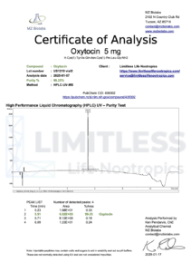 COA_Oxytocin_5mg_1210 vial1_2025-01-17