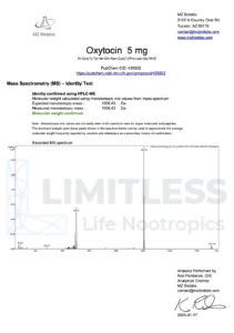COA_Oxytocin_5mg_1210 vial1_2025-01-17